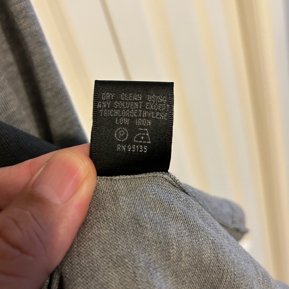 Lafayette 148 Womens Open Cardigan Waterfall Hem Long Sleeve Heather Gray Size S - Picture 3 of 6